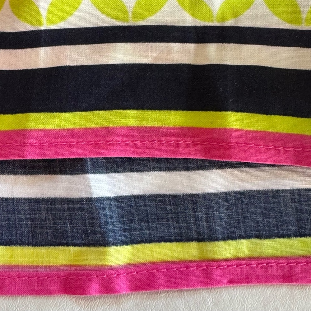 NWT Off-Shoulder Lime Pink Seaside Polka Dot Top (3X) - Picture 12 of 14